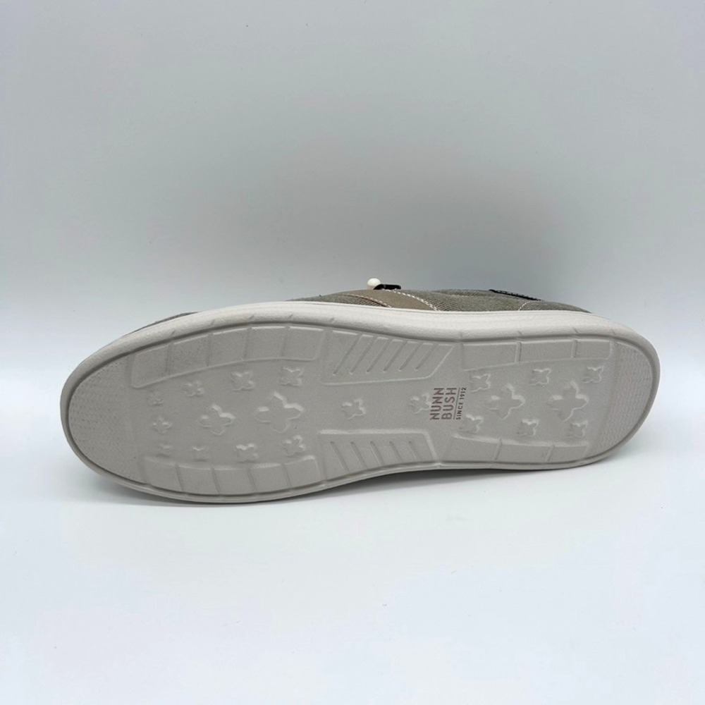 Nunn Bush Brewski Men's Size 10.5M Stone/Pierre Moc Toe Slip-On Shoes -Open Box - Picture 10 of 12